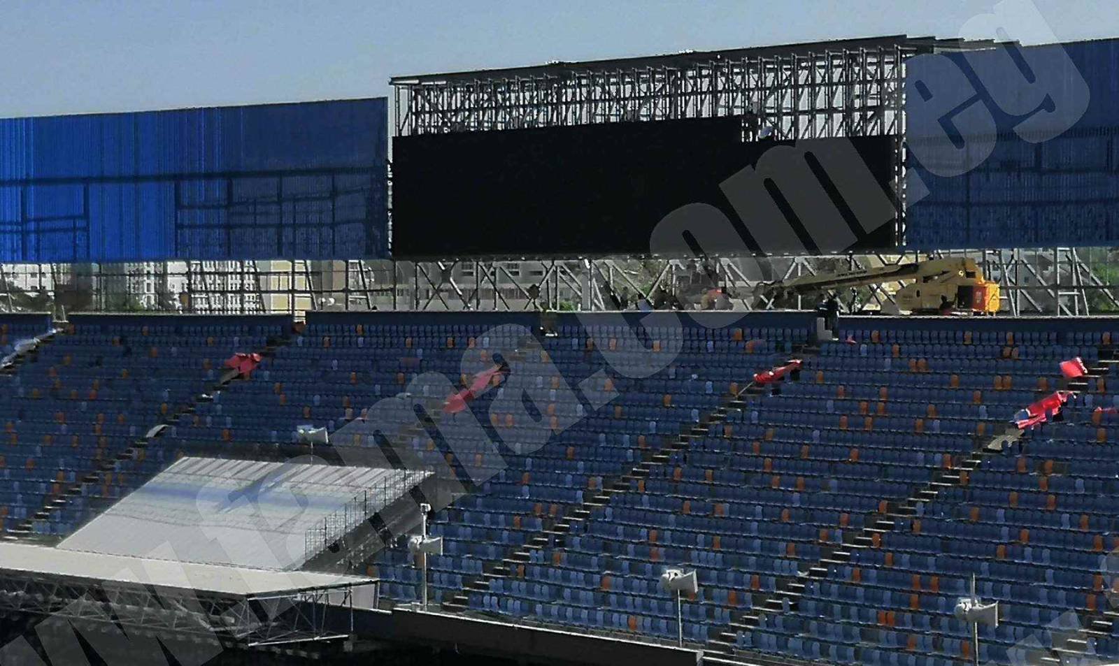 Giant outdoor displays or giant led screen cost