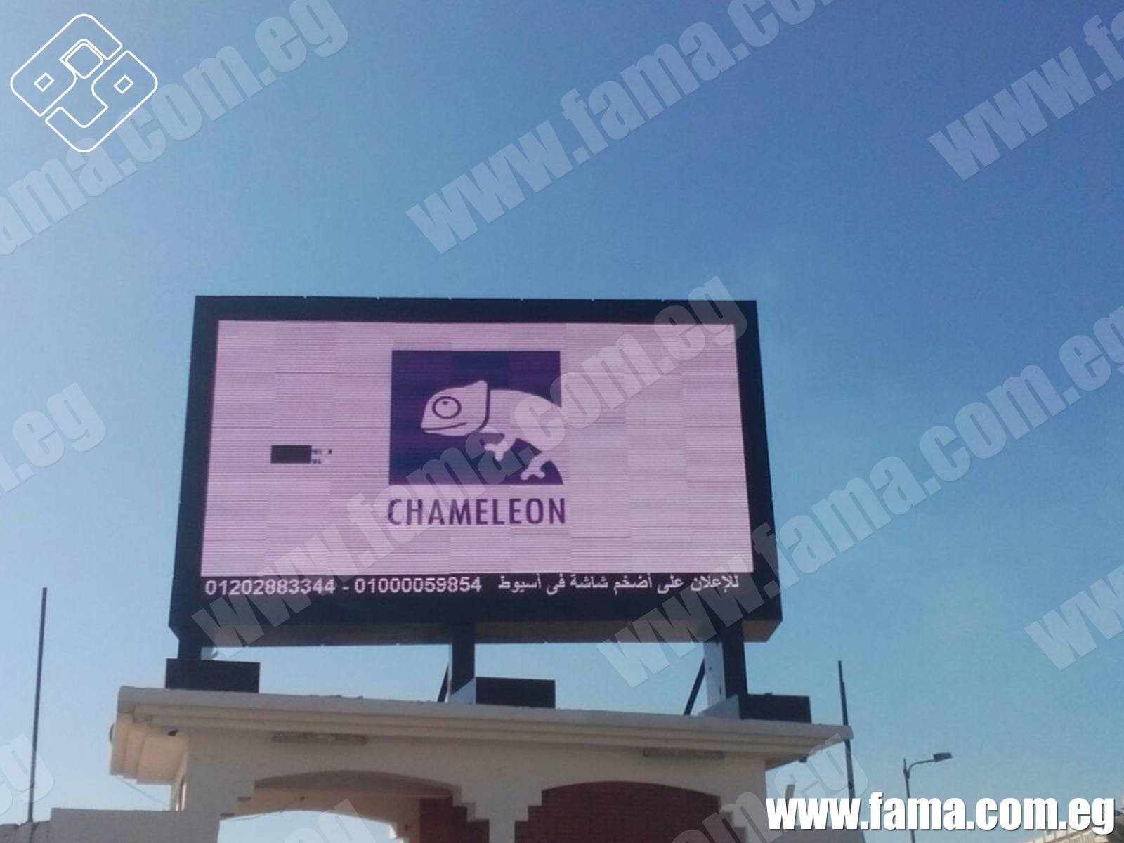 P10 LED screen with perfect quality for 10,000 EGP.