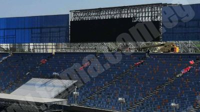 Giant outdoor displays or giant led screen cost