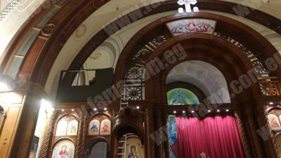 LED screens in the largest churches in Egypt