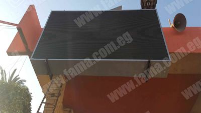 Giant outdoor advertising screens
